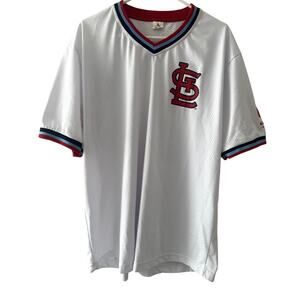 Lars Nootbar St. Louis Cardinals N00000000T MLB SGA Baseball Jersey Unused Shirt